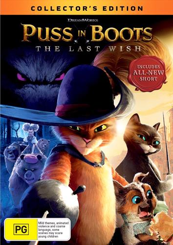 Glen Innes NSW, Puss In Boots - Last Wish, The, Movie, Action/Adventure, DVD