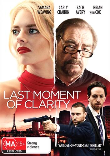 Glen Innes NSW,Last Moment Of Clarity,Movie,Thriller,DVD