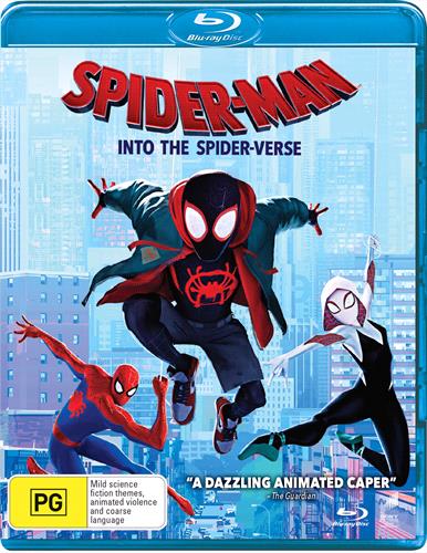 Glen Innes NSW, Spider-Man - Into The Spider-Verse, Movie, Action/Adventure, Blu Ray