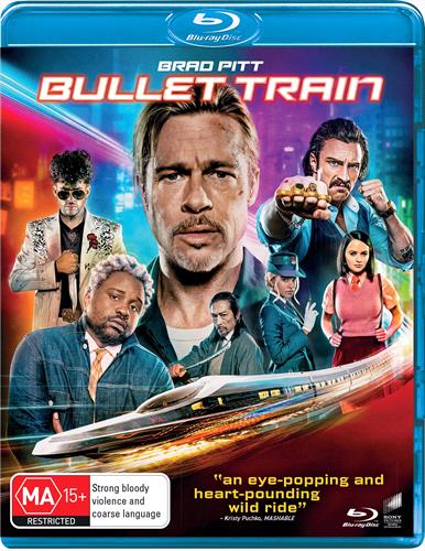 Glen Innes NSW, Bullet Train, Movie, Action/Adventure, Blu Ray