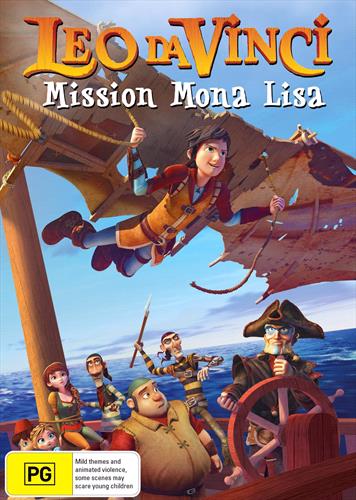 Glen Innes NSW, Leo Da Vinci - Mission Mona Lisa, Movie, Children & Family, DVD