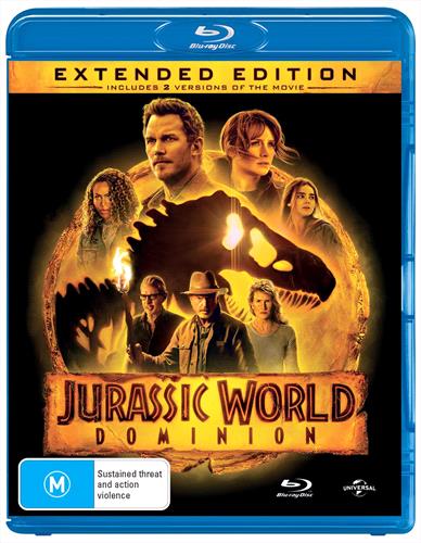 Glen Innes NSW, Jurassic World - Dominion, Movie, Action/Adventure, Blu Ray