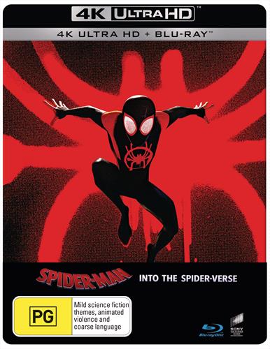 Glen Innes NSW, Spider-Man - Into The Spider-Verse, Movie, Action/Adventure, Blu Ray