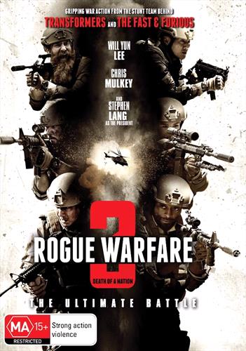 Glen Innes NSW,Rogue Warfare 3 - Death Of A Nation,Movie,Action/Adventure,DVD