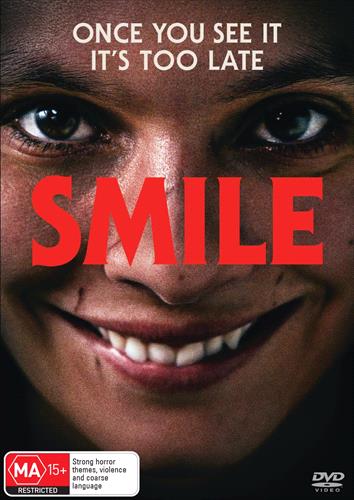 Glen Innes NSW, Smile, Movie, Horror/Sci-Fi, DVD