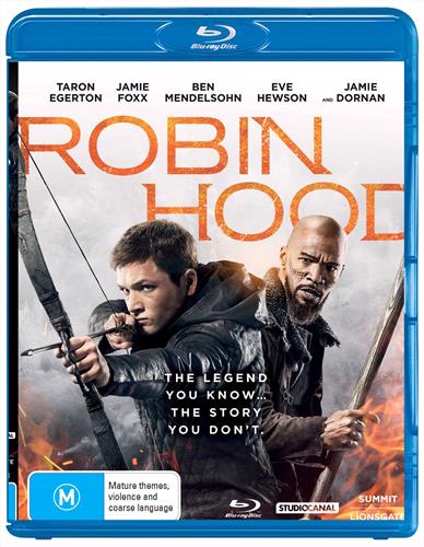 Glen Innes NSW, Robin Hood, Movie, Action/Adventure, Blu Ray