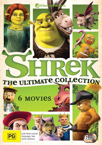 Glen Innes NSW, Shrek, Movie, Children & Family, DVD