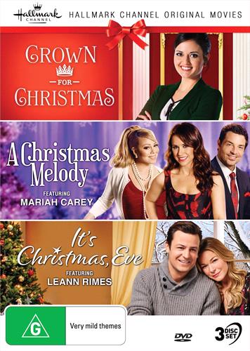 Glen Innes NSW,Hallmark Christmas - Crown For Christmas / Christmas Melody / It's Christmas, Eve,Movie,Children & Family,DVD