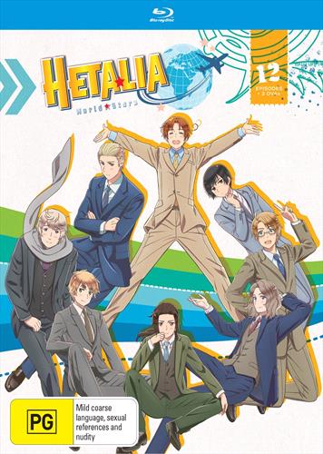 Glen Innes NSW,Hetalia - World Stars,TV,Comedy,Blu Ray