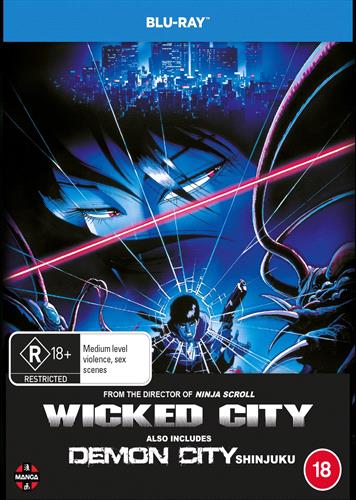 Glen Innes NSW,Wicked City / Demon City Shinjuku,Movie,Horror/Sci-Fi,Blu Ray