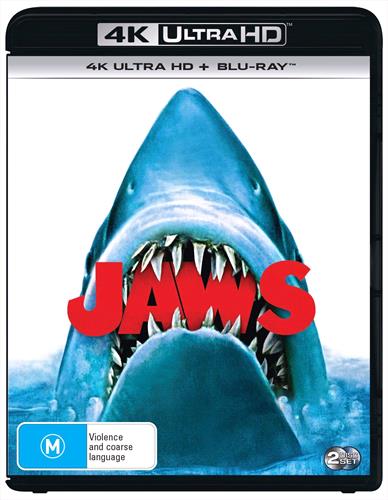 Glen Innes NSW, Jaws, Movie, Action/Adventure, Blu Ray