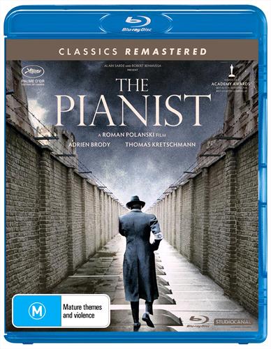 Glen Innes NSW, Pianist, The, Movie, Drama, Blu Ray