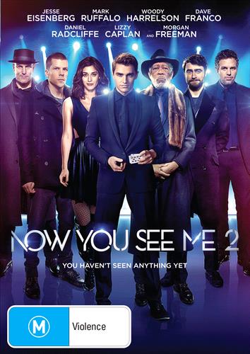 Glen Innes NSW, Now You See Me 2, Movie, Action/Adventure, DVD