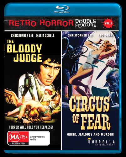 Glen Innes NSW,Circus Of Fear / Bloody Judge, The,Movie,Horror/Sci-Fi,Blu Ray