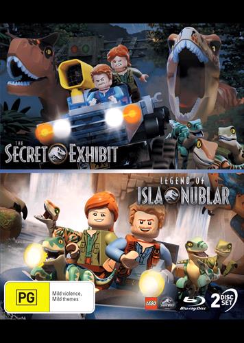 Glen Innes NSW, Lego Jurassic World - Secret Exhibit, The / Legend Of Isla Nublar, Movie, Children & Family, Blu Ray