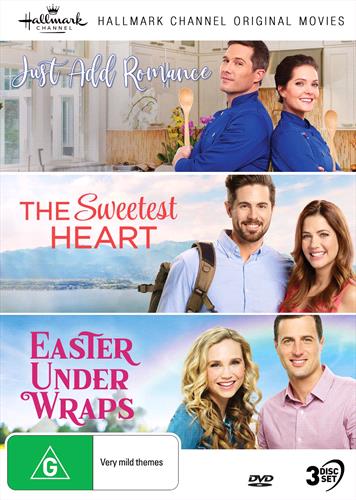 Glen Innes NSW,Hallmark - Just Add Romance / Sweetest Heart / Easter Under Wraps,Movie,Children & Family,DVD