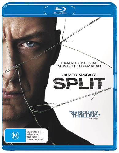 Glen Innes NSW, Split, Movie, Thriller, Blu Ray