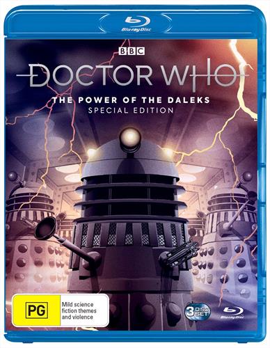 Glen Innes NSW, Doctor Who - Power Of The Daleks, The, Movie, Horror/Sci-Fi, Blu Ray