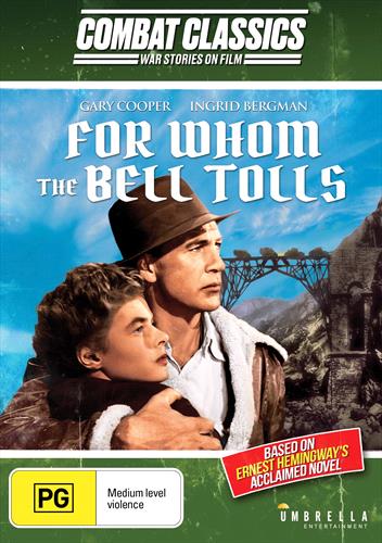 Glen Innes NSW,For Whom The Bell Tolls,Movie,Drama,DVD