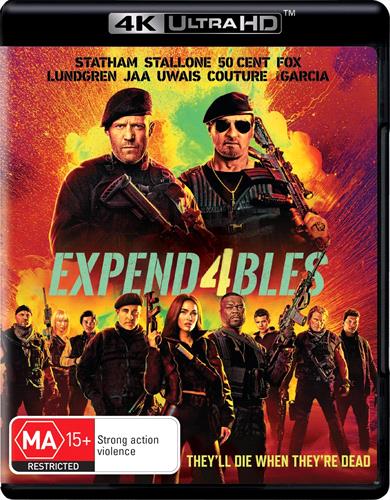 Glen Innes NSW, Expend4bles, Movie, Action/Adventure, Blu Ray