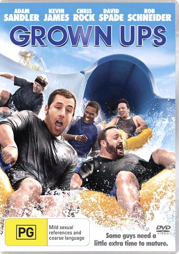 Glen Innes NSW, Grown Ups, Movie, Comedy, DVD