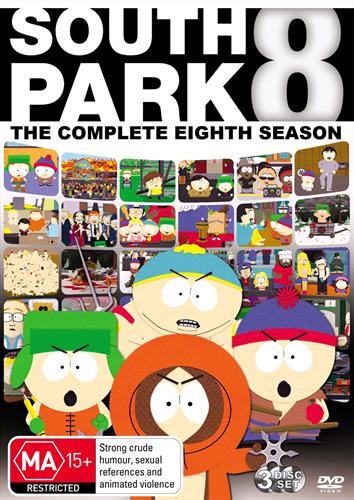 Glen Innes NSW, South Park, TV, Comedy, DVD