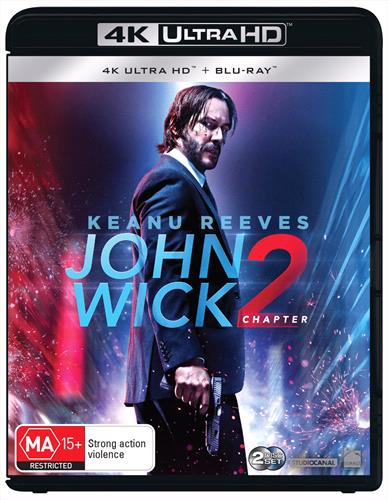 Glen Innes NSW, John Wick - Chapter 2, Movie, Action/Adventure, Blu Ray