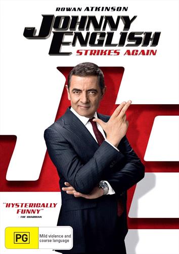 Glen Innes NSW, Johnny English Strikes Again, Movie, Action/Adventure, DVD