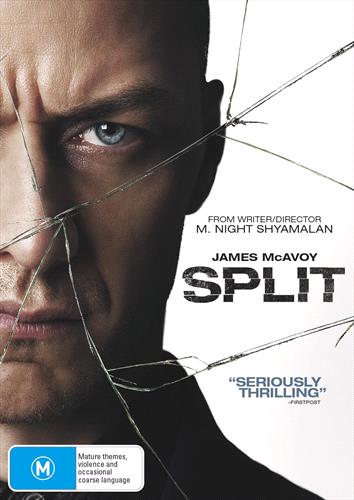 Glen Innes NSW, Split, Movie, Thriller, DVD