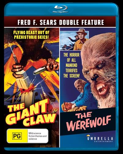 Glen Innes NSW,Giant Claw, The / Werewolf, The,Movie,Horror/Sci-Fi,Blu Ray