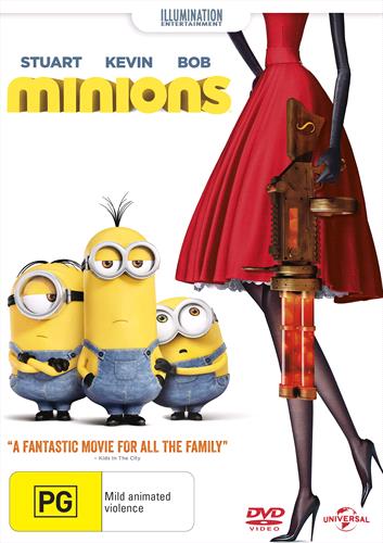 Glen Innes NSW, Minions, Movie, Comedy, DVD