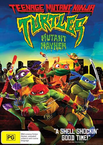 Glen Innes NSW, Teenage Mutant Ninja Turtles - Mutant Mayhem, Movie, Action/Adventure, DVD