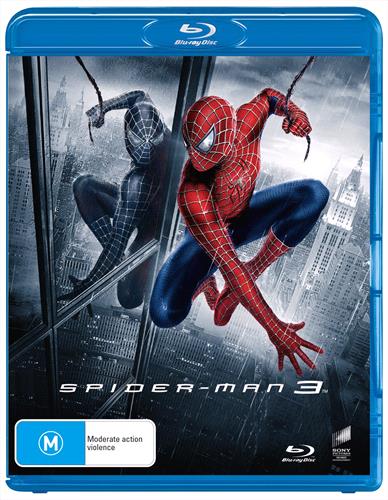 Glen Innes NSW, Spider-Man 3, Movie, Action/Adventure, Blu Ray