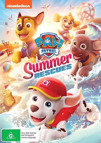 Glen Innes NSW, Paw Patrol - Summer Rescues, Movie, Children & Family, DVD