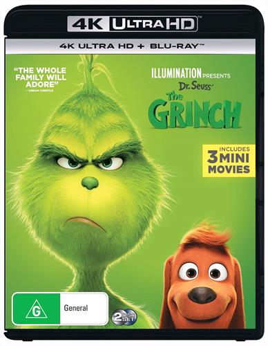 Glen Innes NSW, Grinch, The, Movie, Children & Family, Blu Ray