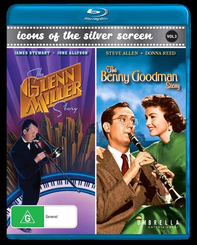 Glen Innes NSW,Glenn Miller Story, The / Benny Goodman Story, The,Movie,Drama,Blu Ray