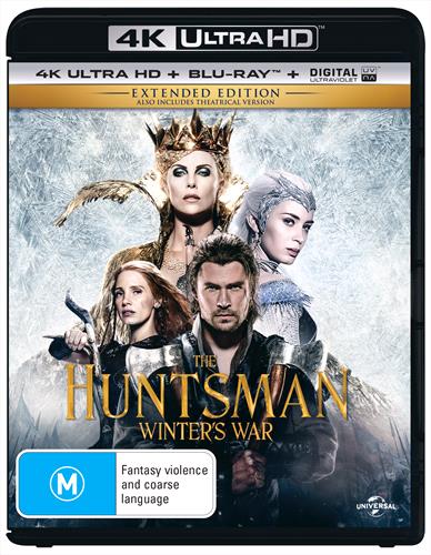 Glen Innes NSW, Huntsman, The - Winter's War, Movie, Action/Adventure, Blu Ray