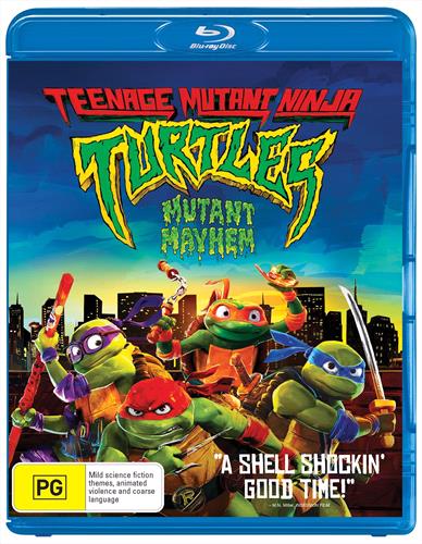 Glen Innes NSW, Teenage Mutant Ninja Turtles - Mutant Mayhem, Movie, Action/Adventure, Blu Ray