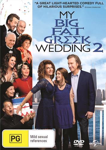 Glen Innes NSW, My Big Fat Greek Wedding 2, Movie, Comedy, DVD