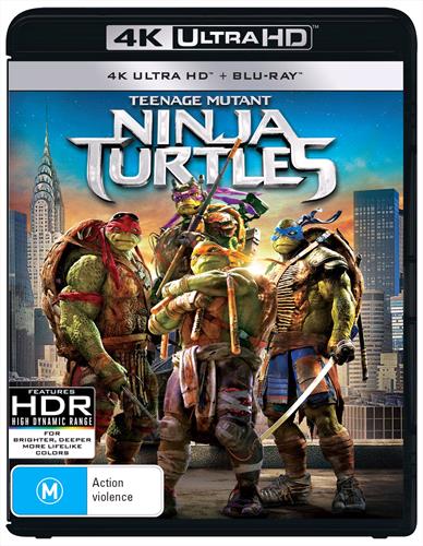 Glen Innes NSW, Teenage Mutant Ninja Turtles, Movie, Action/Adventure, Blu Ray