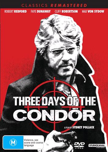 Glen Innes NSW, Three Days Of The Condor, Movie, Thriller, DVD