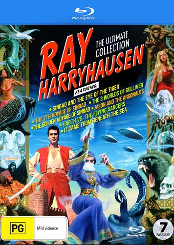 Glen Innes NSW,Ray Harryhausen,Movie,Horror/Sci-Fi,Blu Ray