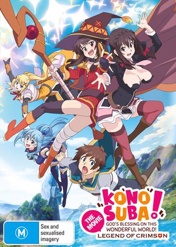 Glen Innes NSW, Konosuba - God's Blessing On This Wonderful World! Legend Of Crimson, Movie, Action/Adventure, DVD