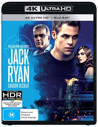 Glen Innes NSW, Jack Ryan - Shadow Recruit, Movie, Action/Adventure, Blu Ray