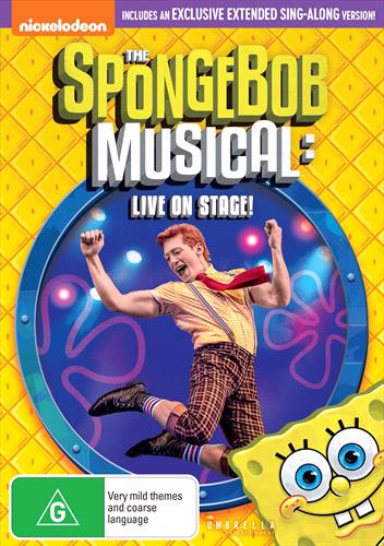 Glen Innes NSW,Spongebob Musical, The - Live On Stage!,Movie,Children & Family,DVD