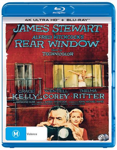 Glen Innes NSW, Rear Window, Movie, Thriller, Blu Ray