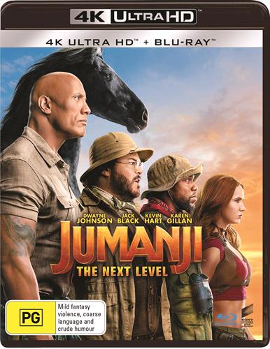 Glen Innes NSW, Jumanji - Next Level, The, Movie, Action/Adventure, Blu Ray