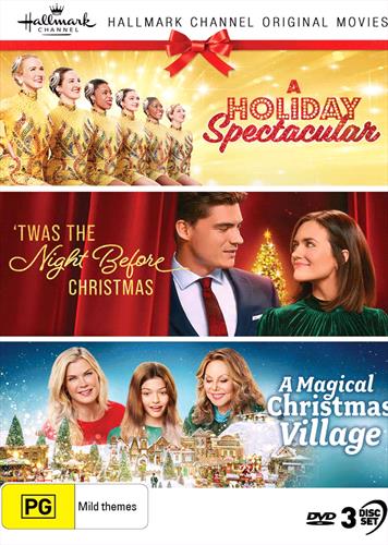 Glen Innes NSW, Hallmark Christmas - Holiday Spectacular, A / T'was The Night Before Christmas / Magical Christmas Village, A, Movie, Drama, DVD