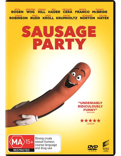 Glen Innes NSW, Sausage Party, Movie, Comedy, DVD