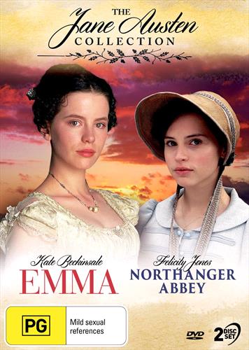 Glen Innes NSW,Jane Austen Collection, The - Northanger Abbey / Emma,Movie,Drama,DVD